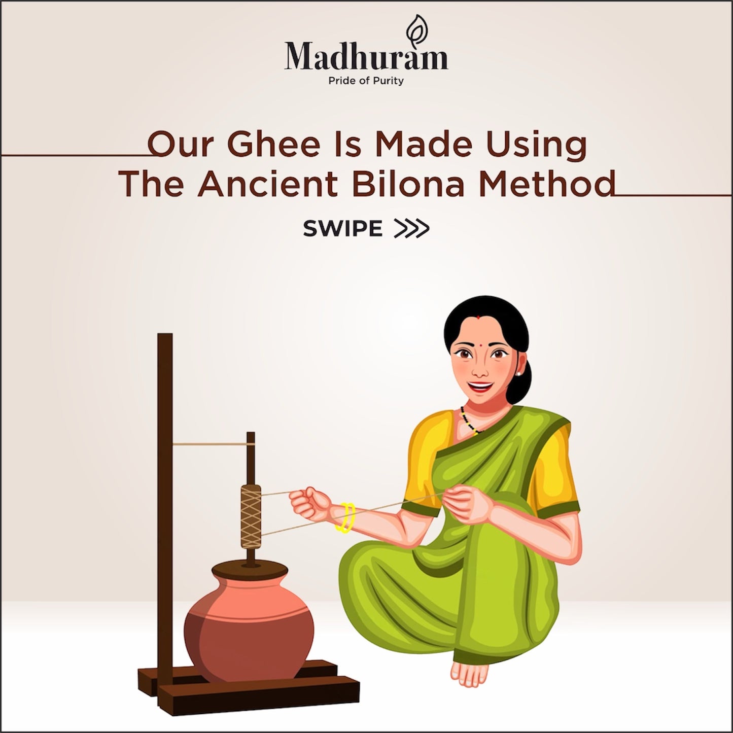 Madhuram A2 Bilona Cow Ghee | Pure Desi Ghee