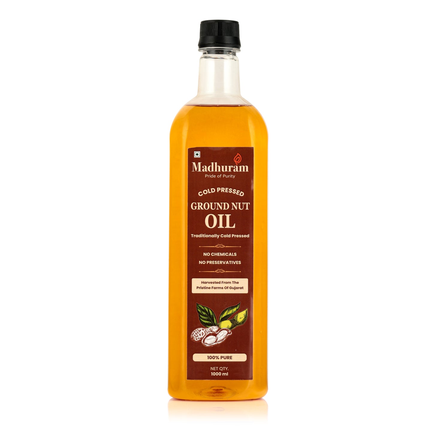 Madhuram Cold-Pressed Oil Trio | Coconut, Groundnut & Mustard