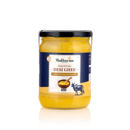 A2 Pure Desi Cow Ghee - MADHURAM