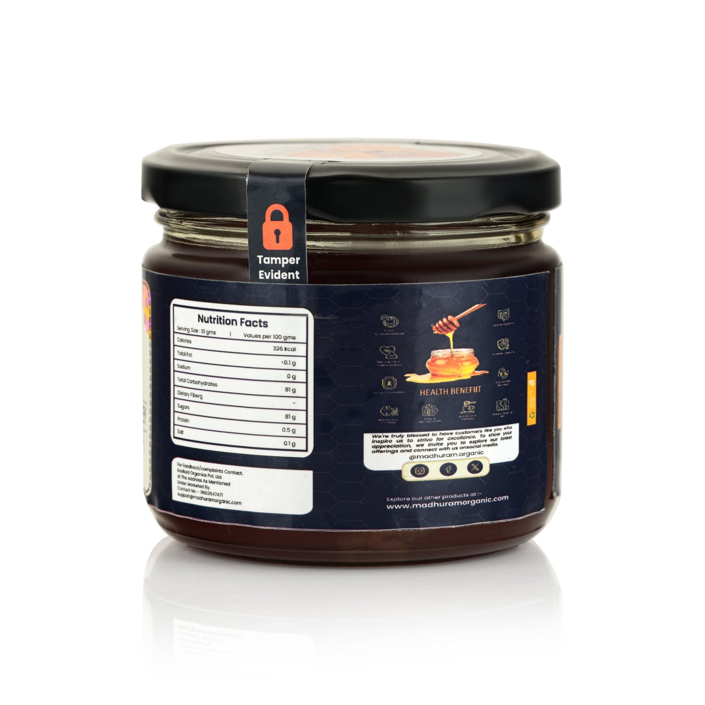 Multifloral Raw Honey - MADHURAM